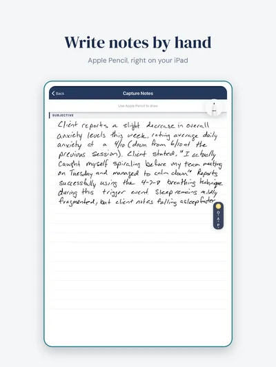 Handwriting canvas